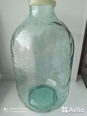 Бутыль стеклянная