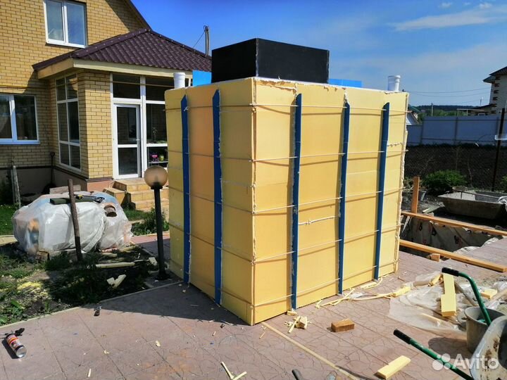 Погреб пластиковый пр-во 