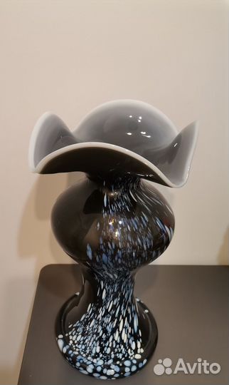 Ваза цветное стекло СССР