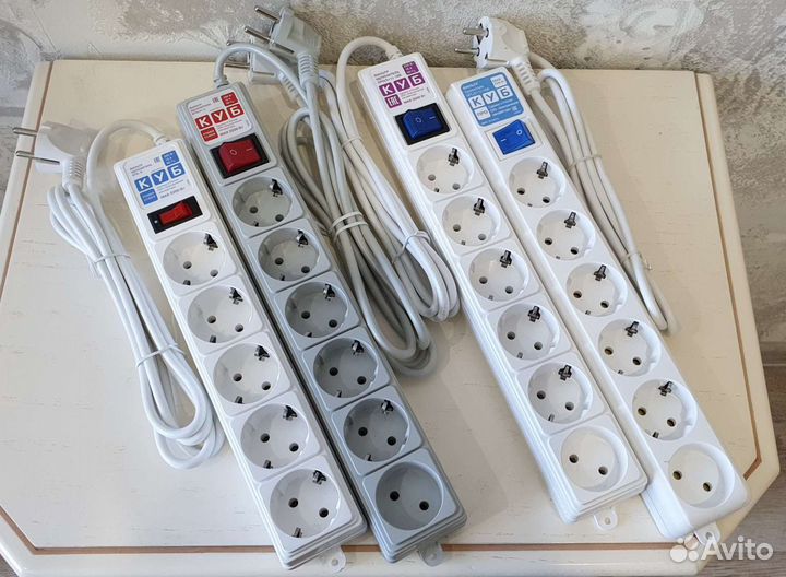 Сетевые фильтры Power cube 10A и 16А Россия