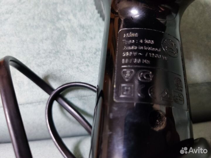 Фен, 2 плойки