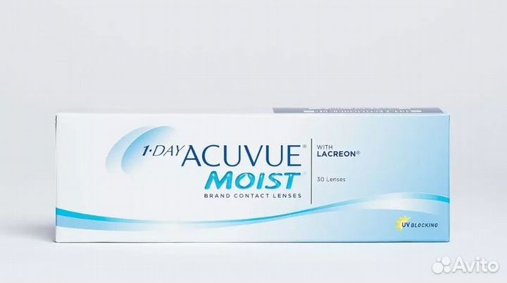 Линзы контактные acuvue moist