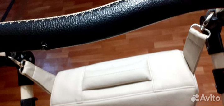 Коляска 2 в 1 эко кожа