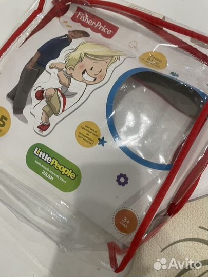 Новый коврик пазл fisher price