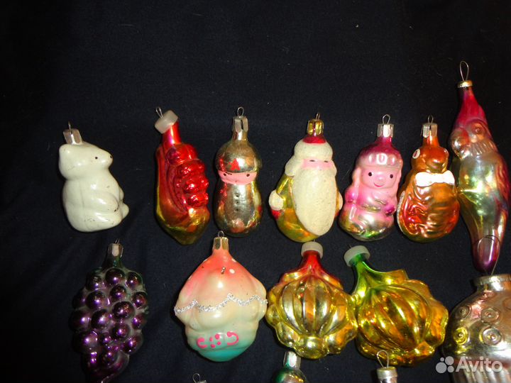 Елочные игрушки СССР