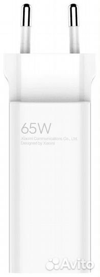 Сетевое зарядное устройство Xiaomi GaN Charger 65W
