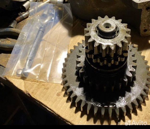 Шестерни понижения иж техно рк УАЗ 3.3 прямозубая