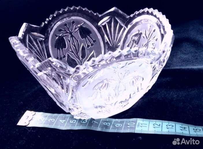 Хрустальные салатницы,стопки,вазы,пепельница СССР