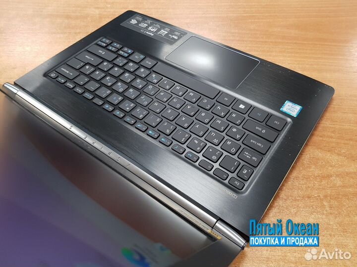 Ноутбук Acer 13 FHD, Core i5 6200U, SSD, DDR 8Gb