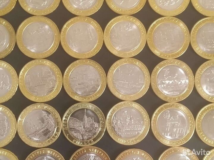 Юбилейные монеты.Древние города и регионы