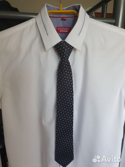 Рубашка белая для мальчика