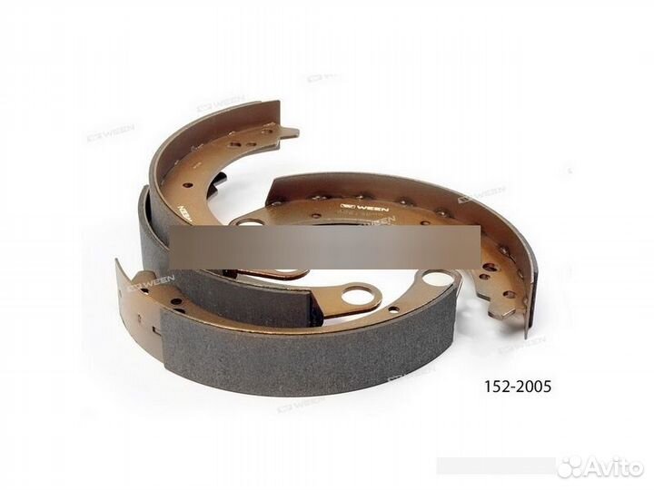 Тормозные колодки барабанные Ween 1522005