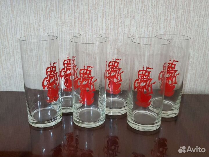 Стаканы набор 6 шт