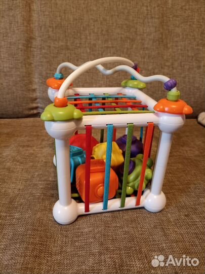 Кубик сортер Монтессори