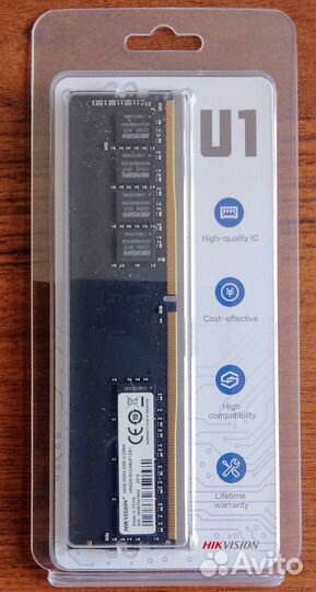 Модуль памяти 16GB Hikvision DDR4 3200 мгц новый