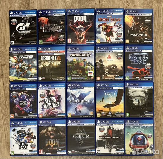 Игры для приставок ps4