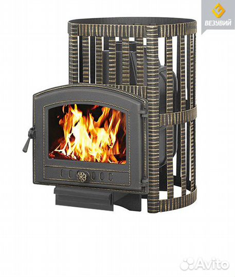 Печь банная чугунная Везувий Легенда
