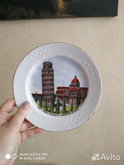 Настенная тарелка, Италия