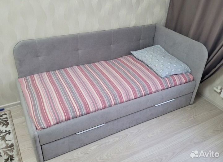 Детская Мягкая Угловая кровать