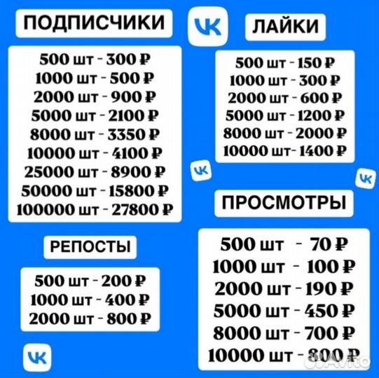 Накрутка подписчиков, тг, телеграм, вк, тик-ток