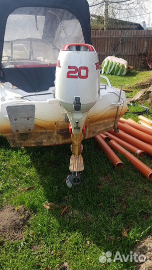 Лодочный мотор honda 20