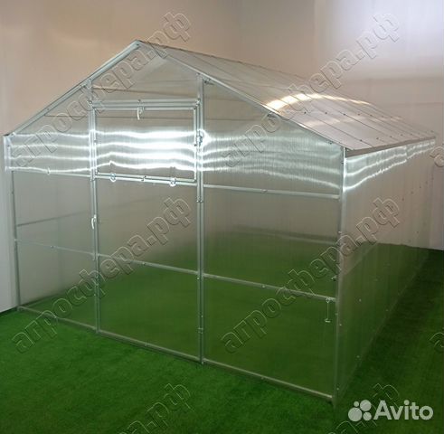 Теплица домиком каркас 3 на 8 метров купить в Чехове с доставкой ...