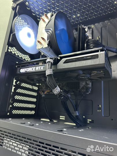Игровой пк Ryzen 5 4600G/RTX3060/16Ram/750SSD