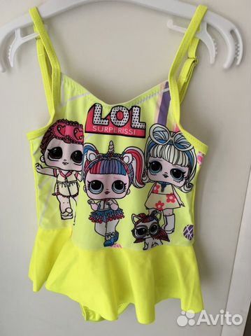 Новый купальник для девочки 98