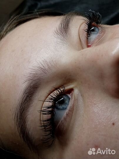 Наращивание ресниц на дому