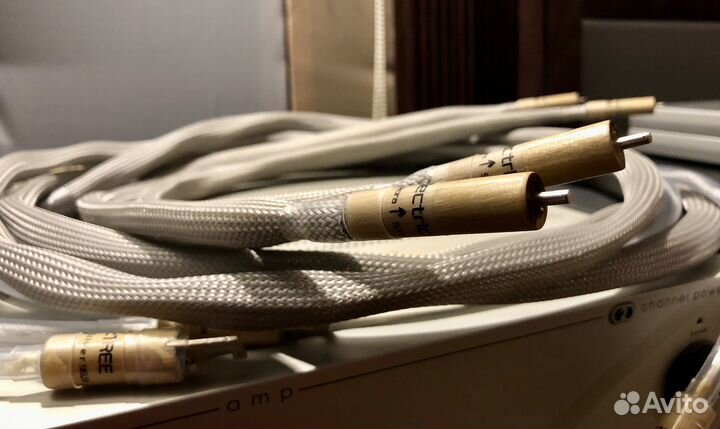 Кабель Rca чистое серебро 999