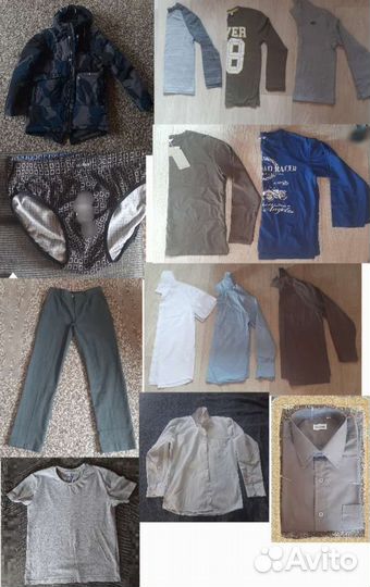 Вещи на мальчика 140-164. От куртки до трусов