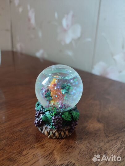 Вазочка хрусталь советских времён с приколом