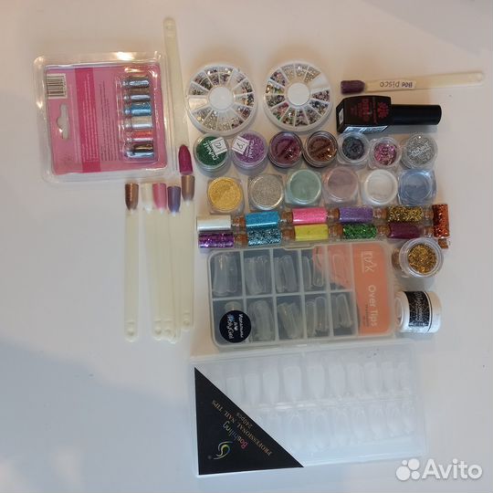 Маникюрный набор для наращивания ногтей