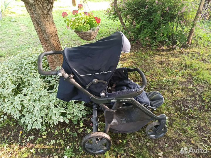 Коляска CAM dinamico 3 в 1, цвет темно-синий