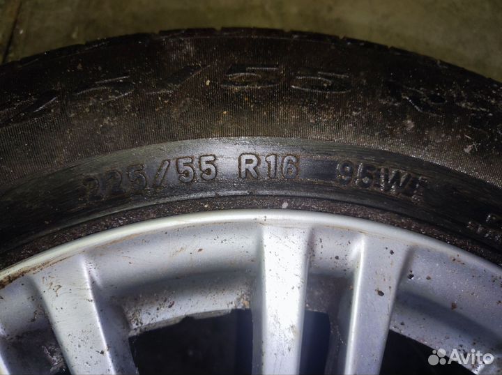 Диск ronal mersedes с резиной Pirelli Cinturato 7p