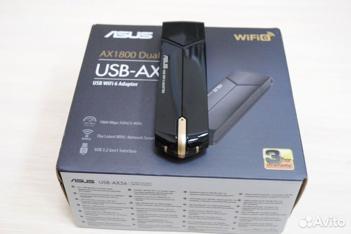 Сетевой адаптер wifi asus USB-AX56