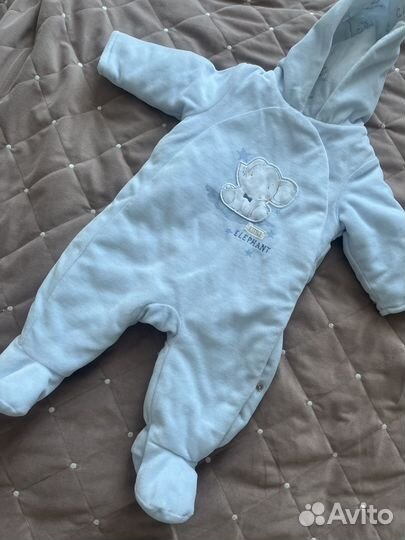 Комбенизон утепленный 62см на мальчика