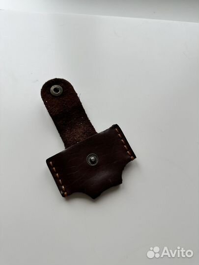 Чехол на airpods 2 из натуральной кожи