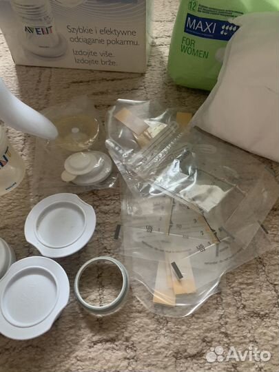 Молокоотсос avent ручной