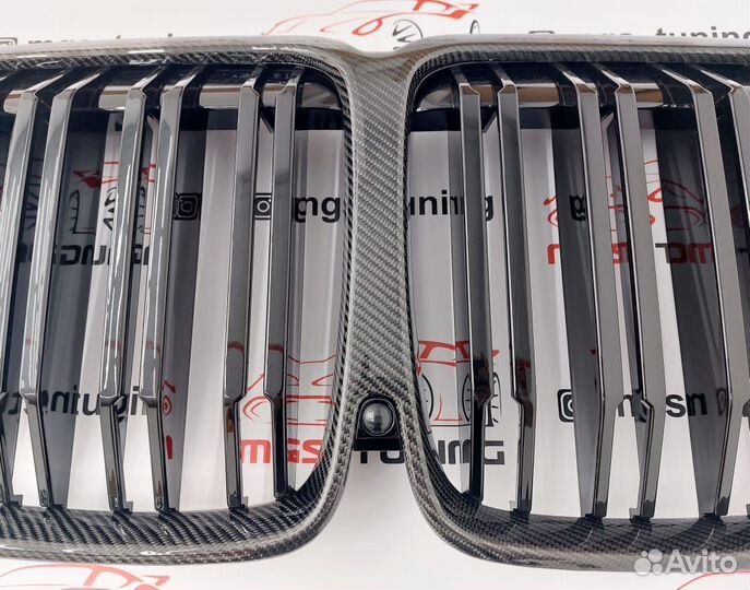 Решетка радиатора BMW Х7 G07 M-Style карбон