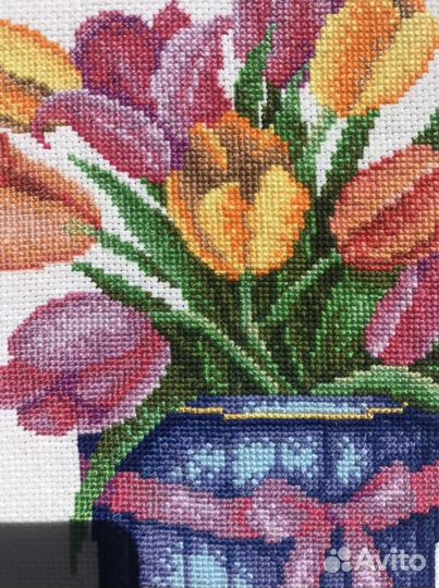 Картина вышитая крестиком