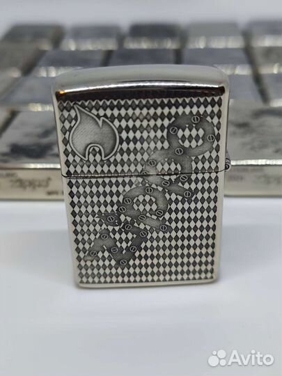 Зажигалка zippo diy armor sterling