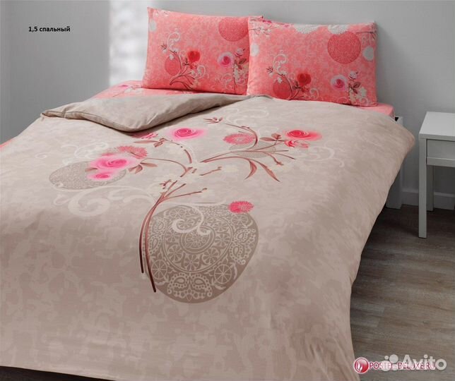 Долговечное постельное белье TAÇ (Турция)