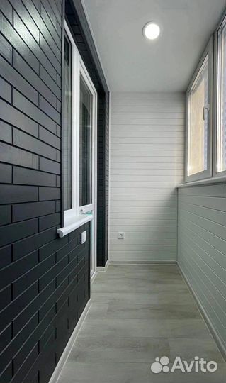 Отделка и остекление балконов и лоджий