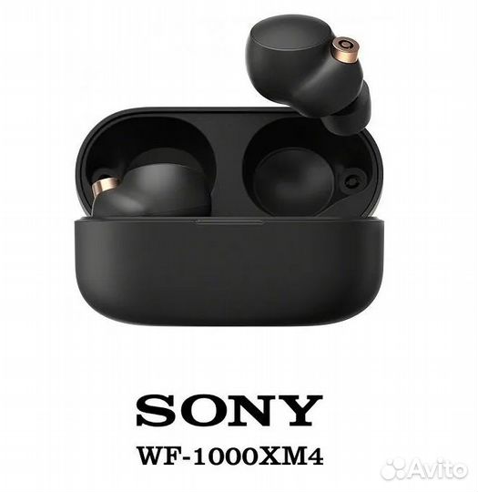 Sony WF1000XM4BM Black беспроводные наушники