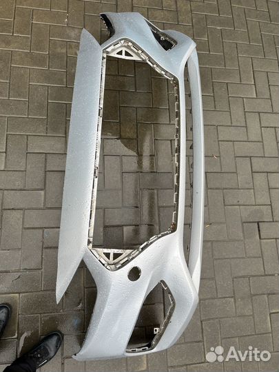 Бампер передний hyundai solaris 2017