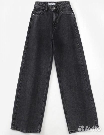 Джинсы широкие denim