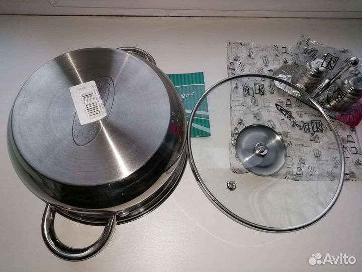 Новая Посуда нержавейка