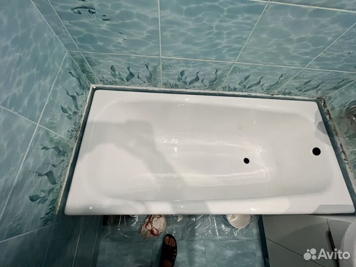 Реставрация ванн жидким акрилом и мрамором