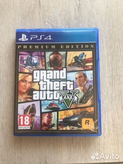 Диски на ps4 gta 5